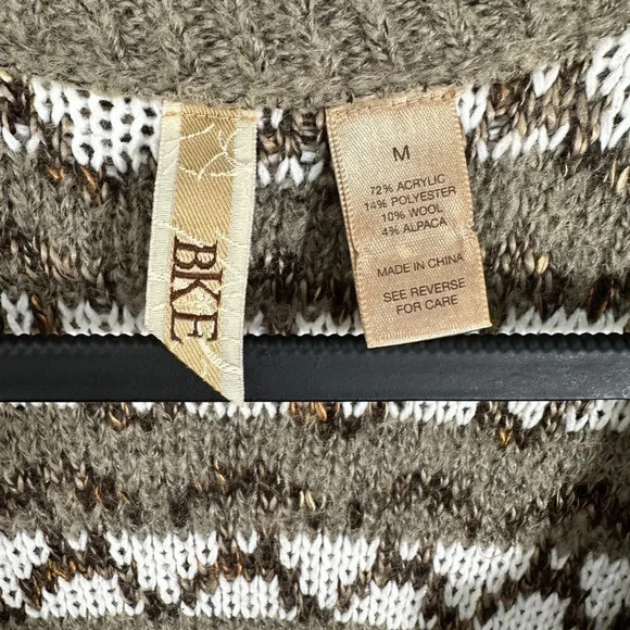 BKE Wool Blend Open Front Cardigan - Picture 3 of 4